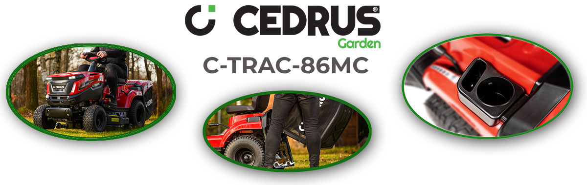 Traktorek ogrodowy Cedrus C-Trac-86MC